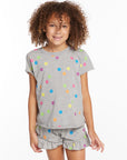 Rainbow Smiles Girls Crew Neck Tee GIRLS chaserbrand