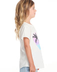 Vacation Heart Girls Shirttail Tee