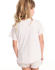 Lashy Pineapple Girls Shirttail Tee