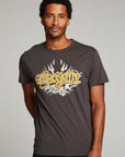 Aerosmith Flaming Skull Mens Tee