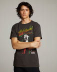 Bob Marley Live On Stage Crew Neck Tee Mens chaserbrand