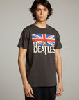 The Beatles Union Jack Crew Neck Tee Mens chaserbrand
