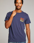 Peace Script Mens Tee