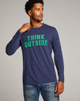 Think Outside Mens Long Sleeve