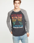 Pink Floyd Track List Mens Raglan Baseball Tee