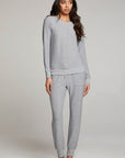 Tessa  Heather Grey Jogger