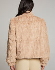 Puff Sleeve Cappuccino Jacket