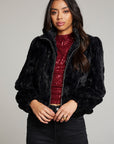 Puff Sleeve Licorice Jacket