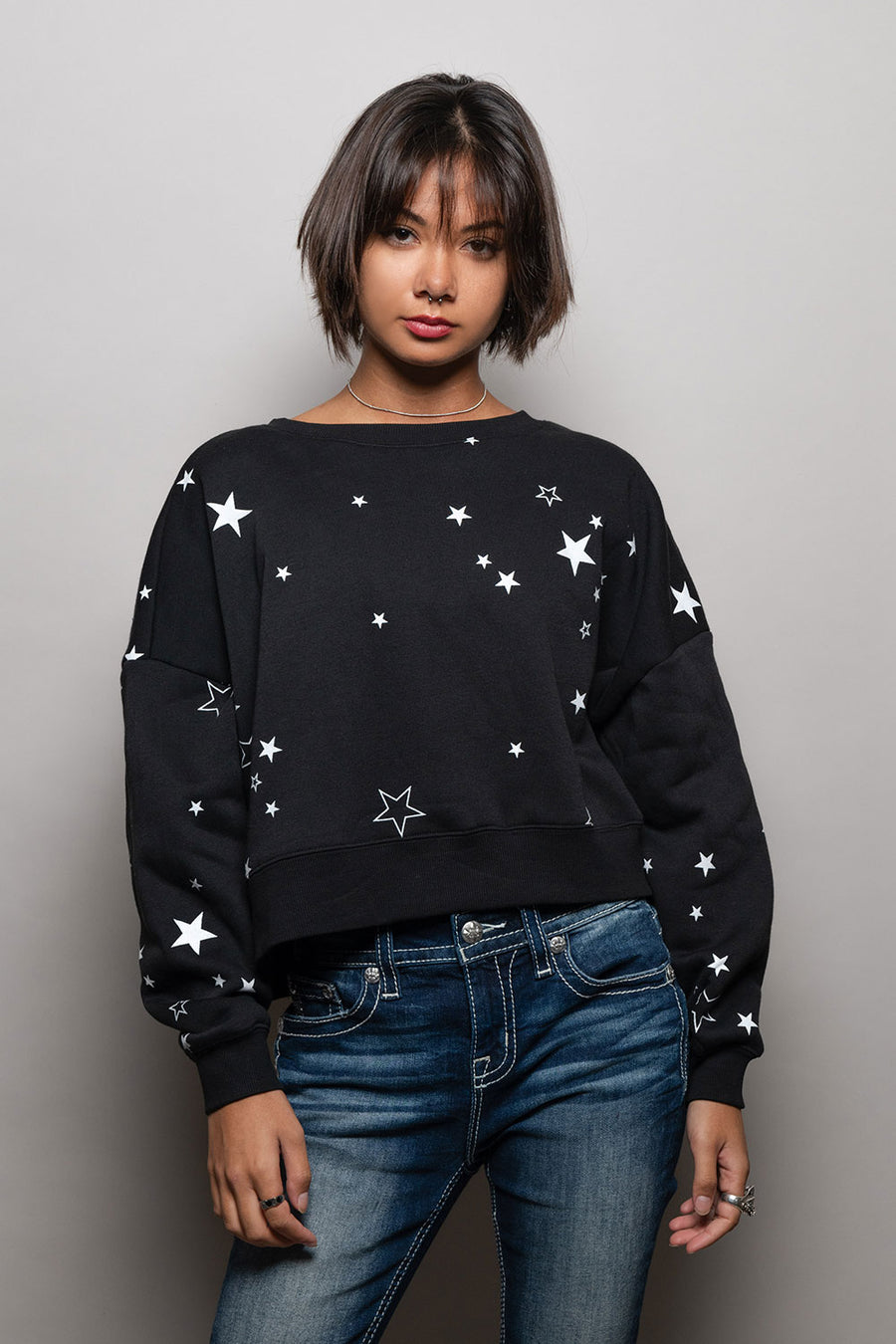 Chaser hot sale star sweater