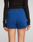 Cotton Fleece Shorts with Shoestring Tie