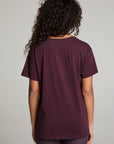 Everyday Essential Plum Perfect V Neck Tee