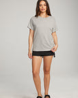 Everyday Essential Heather Grey Crew Neck Tee