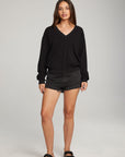 Poppy Black Pullover