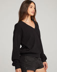 Poppy Black Pullover