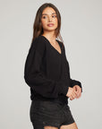 Poppy Black Pullover