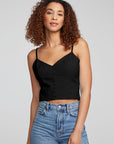 Cara Tank Top - Black Onyx