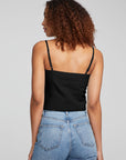 Cara Tank Top - Black Onyx