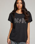 AC/DC Studded Logo Tee