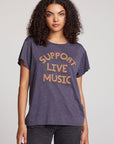 Support Live Music Tee