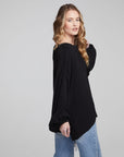 Idol Shadow Black Blouse WOMENS chaserbrand