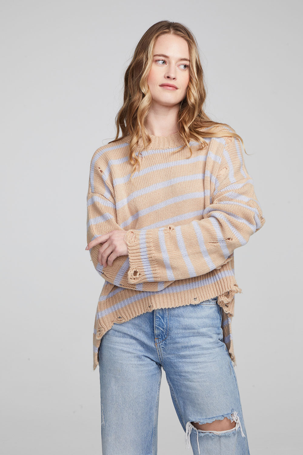 Jax Fairfax Stripe Pullover WOMENS chaserbrand