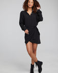 Syd Shadow Black Mini Dress WOMENS chaserbrand