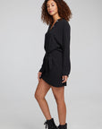 Syd Shadow Black Mini Dress WOMENS chaserbrand