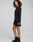 Syd Shadow Black Mini Dress WOMENS chaserbrand