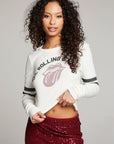 Rolling Stones Studded Logo Long Sleeve