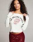 Rolling Stones Studded Logo Long Sleeve