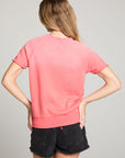 Cheyenne Electric Coral Pullover Tee