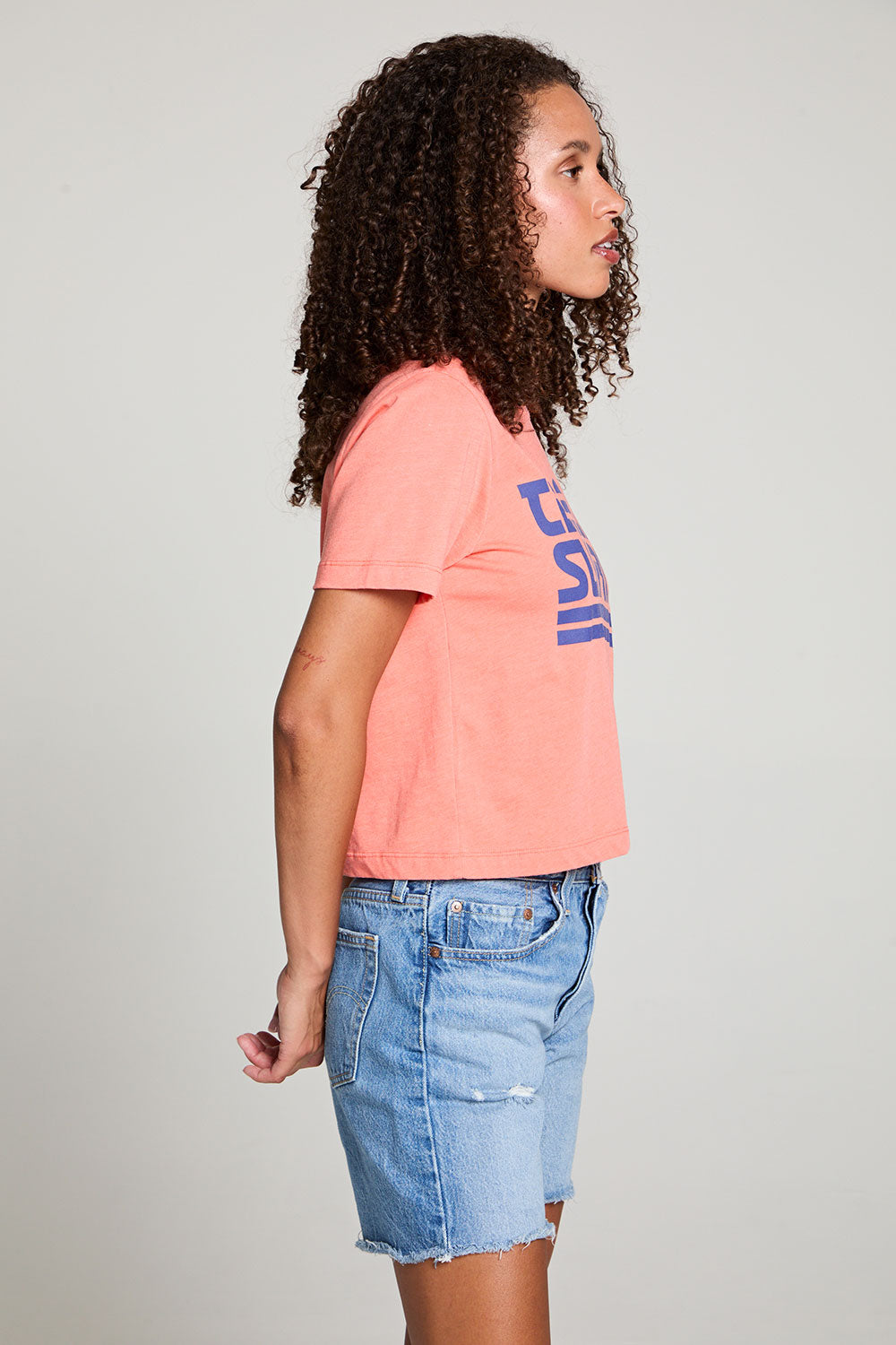 Tequila Sunrise Embroidery Tee