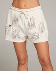 Love Rock Embroidery Shorts WOMENS chaserbrand