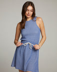 Delray Cobalt Blue Mini Dress WOMENS chaserbrand
