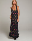 Manatee Night Palm Maxi Dress WOMENS chaserbrand