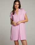 Downtown Pastel Lavender Mini Dress WOMENS chaserbrand