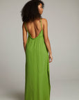 Bull Piquant Green Maxi Dress WOMENS chaserbrand