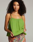 Tropical Piquant Green Top WOMENS chaserbrand