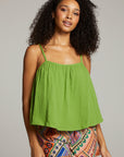 Tropical Piquant Green Top WOMENS chaserbrand