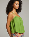 Tropical Piquant Green Top WOMENS chaserbrand