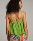 Tropical Piquant Green Top WOMENS chaserbrand