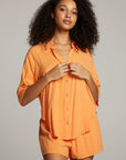 Marlin Tangerine Button Up WOMENS chaserbrand