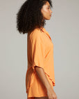 Marlin Tangerine Button Up WOMENS chaserbrand