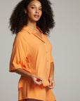 Marlin Tangerine Button Up WOMENS chaserbrand