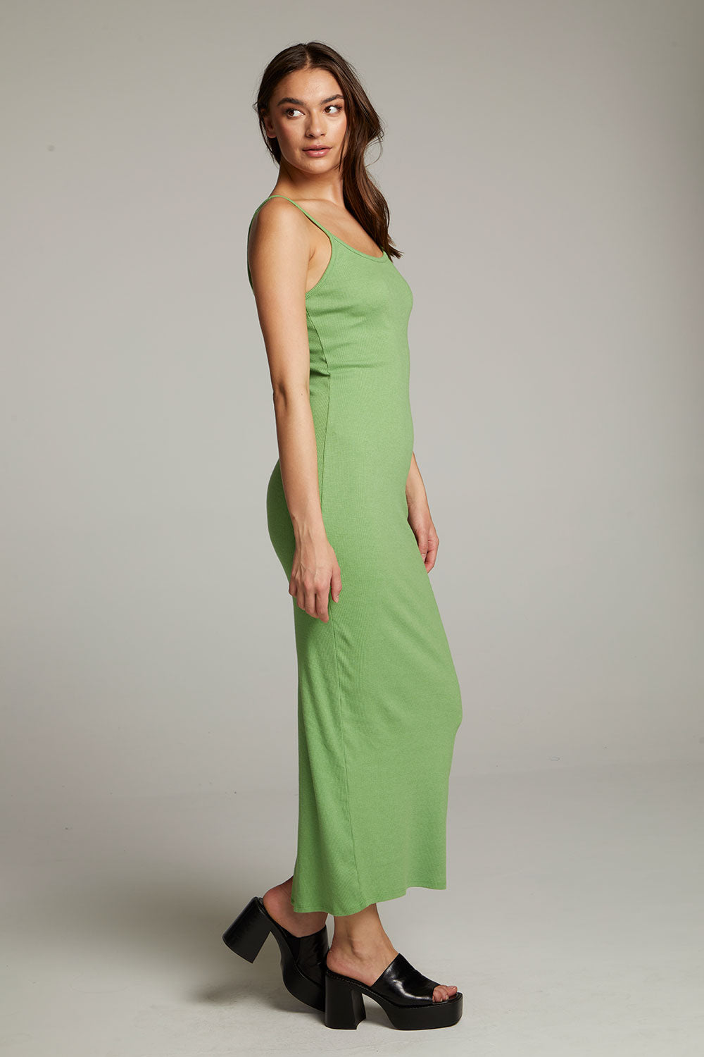 Emma Piquant Green Maxi Dress WOMENS chaserbrand