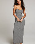 Emma Punk Stripe Maxi Dress