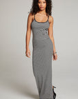 Emma Punk Stripe Maxi Dress