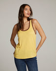 Gloria Banana Cream Tank Top WOMENS chaserbrand