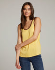 Gloria Banana Cream Tank Top WOMENS chaserbrand