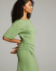 Memory Piquant Green Mini Dress WOMENS chaserbrand